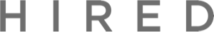 Hired logo