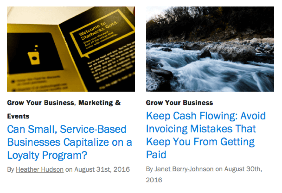 small business blog