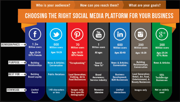 choosing the right social media platform