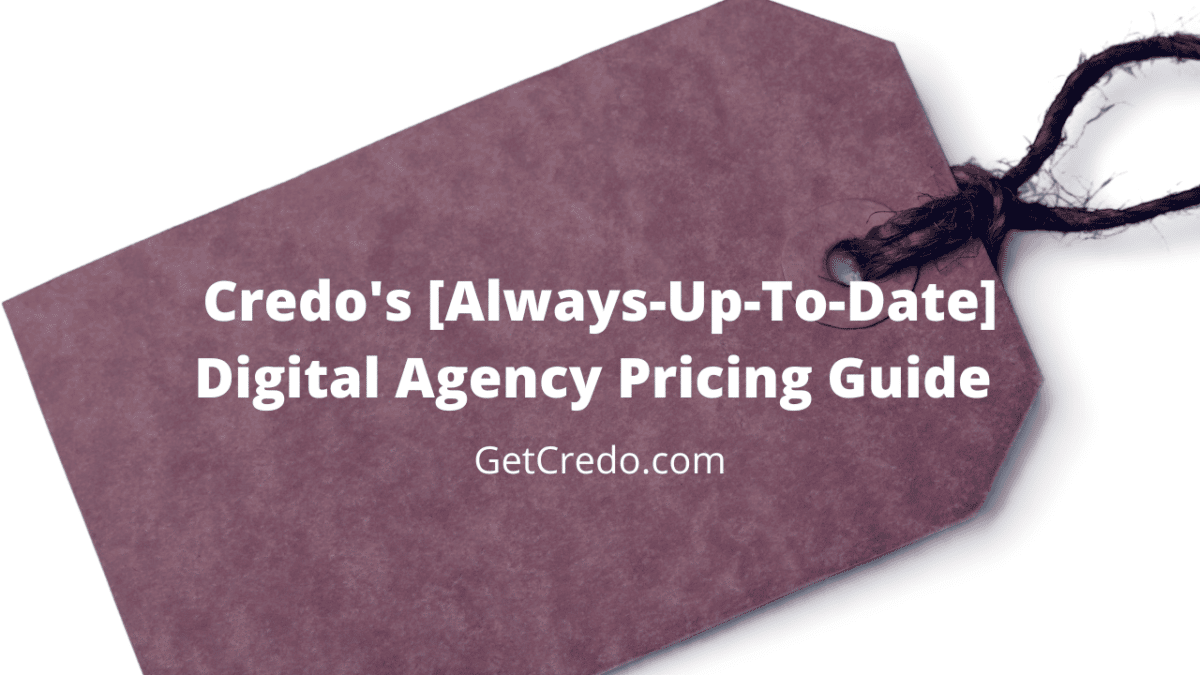 Digital Agency Pricing